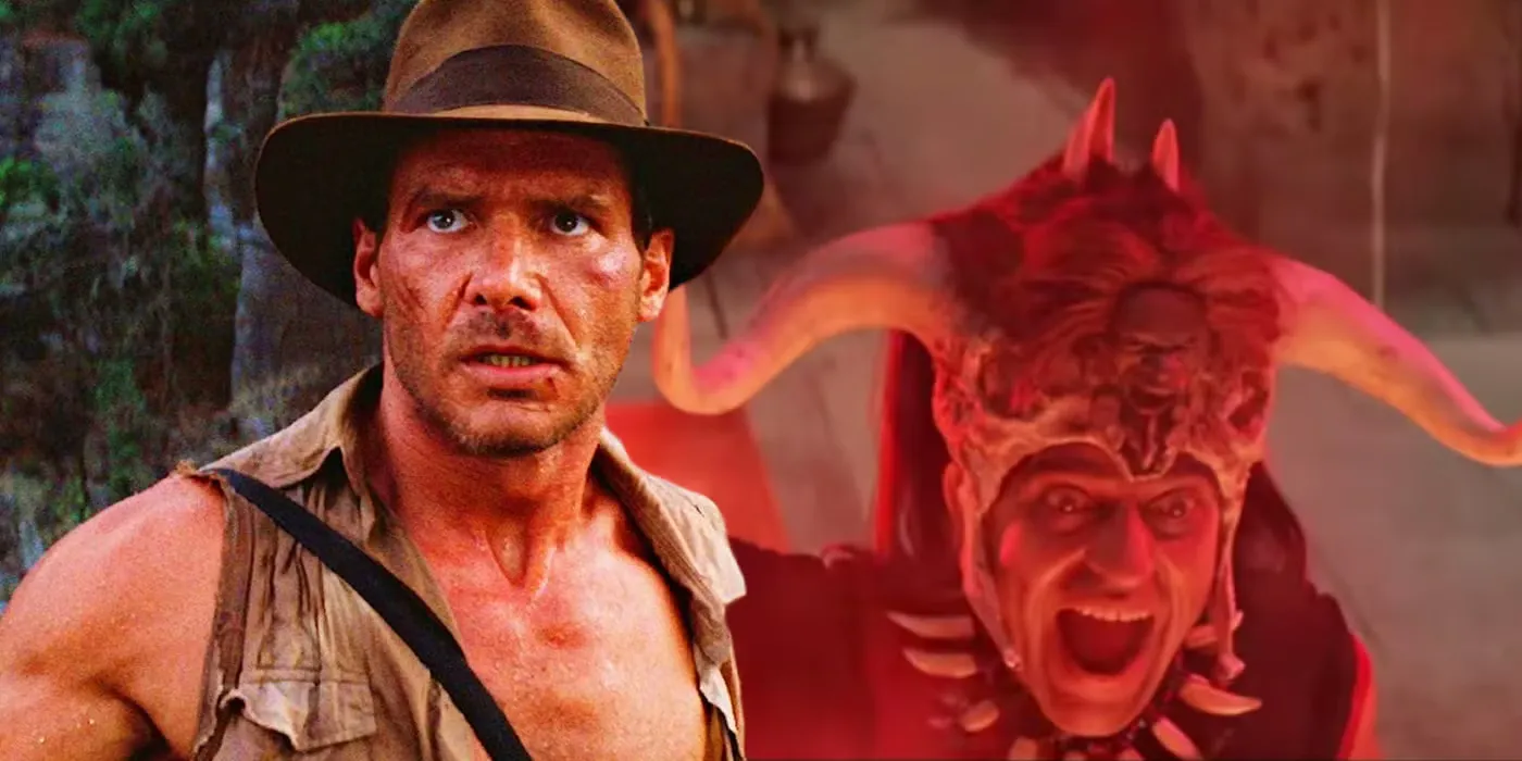 An image from the 1984 film Indiana Jones and the Temple of Doom